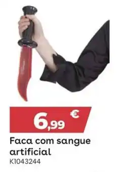 Toys R Us Faca com sangue artificial promoção