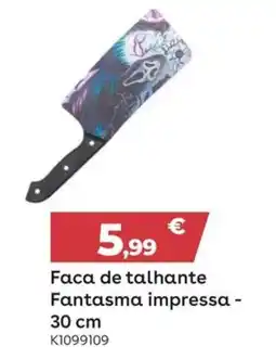 Toys R Us Faca de talhante fantasma impressa promoção