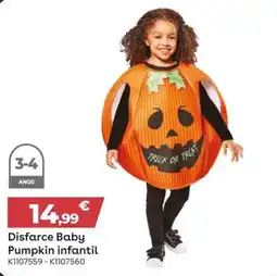 Toys R Us Disfarce Baby Pumpkin infantil promoção