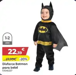 Toys R Us Disfarce Batman para bebé promoção