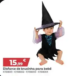 Toys R Us Disfarce de bruxinha para bebé promoção