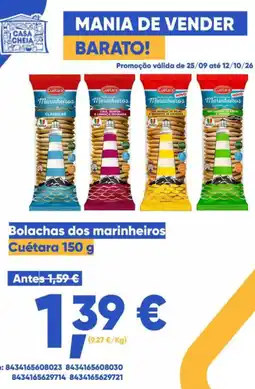 Casa Cheia Bolachas dos marinheiros Cuétara promoção