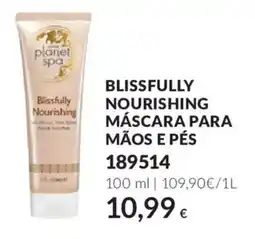 Avon Blissfully nourishing máscara para mãos e pés promoção