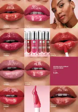 Avon Peptide gloss e sérum para os lábios promoção