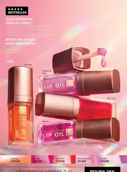 Avon Avon óleo nutritivo para os lábios promoção