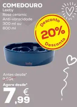 Kiwoko Comedouro leeby promoção