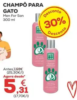 Kiwoko Champô para gato men for san promoção
