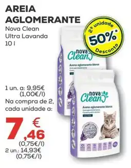 Kiwoko Areia aglomerante nova clean ultra lavanda promoção