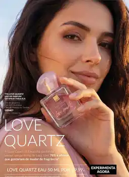 Avon Love quartz eau de parfum promoção
