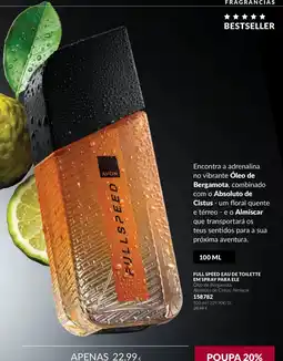 Avon Avon full speed eau de toilette em spray para ele promoção