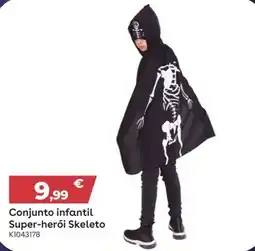Toys R Us Conjunto infantil Super-herói Skeleto promoção