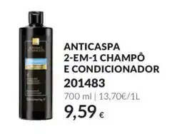 Avon Kerastase Anticaspa 2-em-1 champô e condicionador promoção