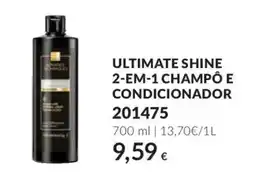 Avon ultimate shine 2-em-1 champô e condicionador promoção