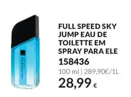 Avon full speed sky jump eau de toilette em spray para ele promoção