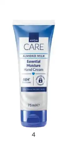 Avon Com glicerina, leite de mendoa & vitamin E promoção