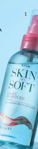 Avon Avon skin so soft óleo seco nutritivo para corpo em spray promoção