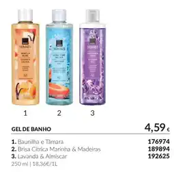 Avon Avon senses gel de banho promoção