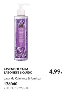 Avon Avon senses lavanda calm sabonete líquido promoção