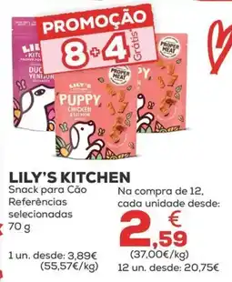 Kiwoko Lily's kitchen snack para cão promoção