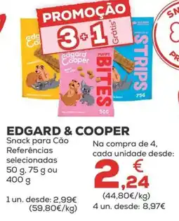 Kiwoko edgard & cooper snack para cão promoção