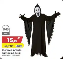 Toys R Us Disfarce infantil Fantasma Feliz promoção
