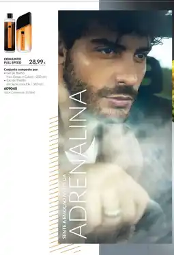 Avon Conjunto full speed promoção