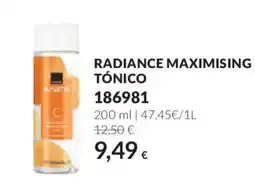 Avon anew radiance maximising tônico promoção