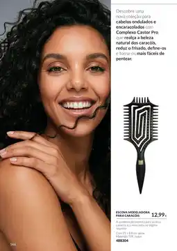 Avon escova modeladora para caracóis promoção