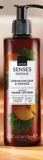 Avon Folhande geranio & laranja locao para maos promoção