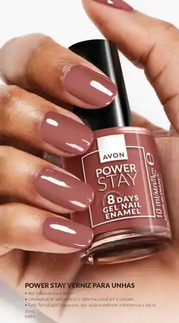 Avon Avon power stay verniz para unhas promoção
