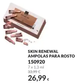 Avon anew skin renewal ampolas para rosto promoção