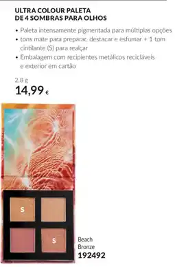 Avon ultra colour paleta de 4 sombras para olhos promoção