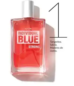 Avon Individual blue strong promoção
