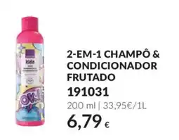 Avon kids 2-em-1 champô & condicionador frutado promoção
