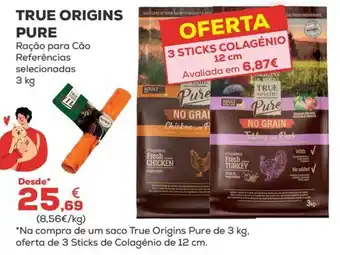 True origins pure ração para cão