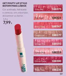 Avon Get Pouty Lip Stylo batom para lábios promoção