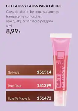 Avon avon get glossy gloss para lábios promoção