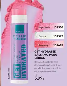Avon Avon get hydrated bálsamo para lábios sugar cookie promoção