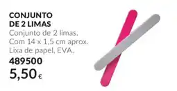 Avon conjunto de 2 limas promoção