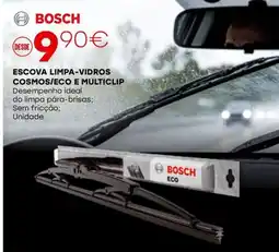 Roady Bosch escova limpa-vidros cosmos/eco e multiclip promoção