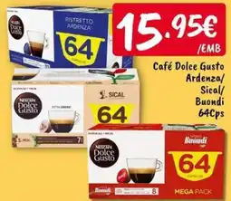 Ponto Fresco Café Dolce Gusto Ardenza/Sical/Buondi promoção
