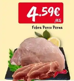 Ponto Fresco Febra Porco Perna promoção