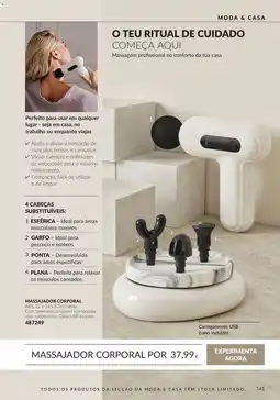 Avon Massajador corporal promoção