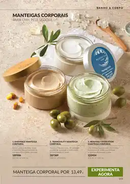 Avon Manteiga corporal promoção