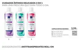 Avon Avon care intimate promoção