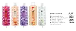 Avon Espuma de banho senses promoção