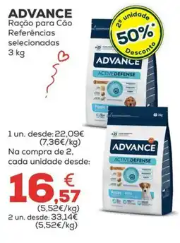 Kiwoko Advance ração para cão promoção