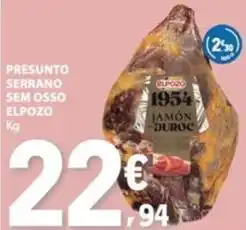 E.Leclerc Elpozo - presunto serrano sem osso promoção