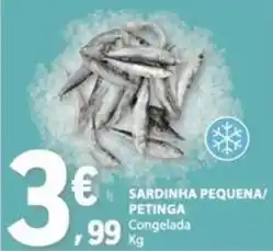 E.Leclerc Sardinha pequena/ petinga promoção