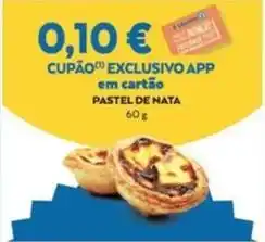 E.Leclerc App - cupão exclusivo em cartao pastel de nata promoção
